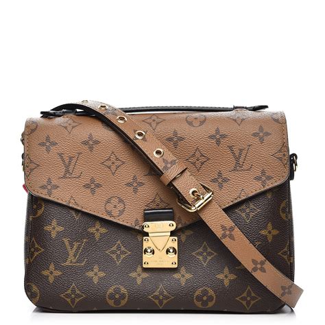 lv pochette metis reverse monogram|louis vuitton monogram reverse.